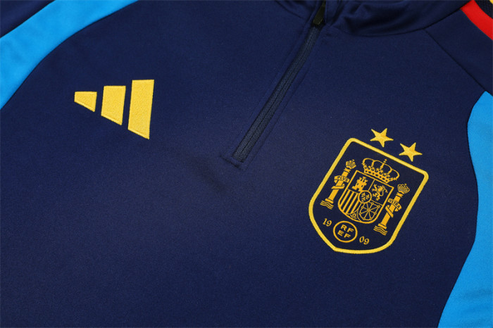 2026 Spain Half-zip Training Suit