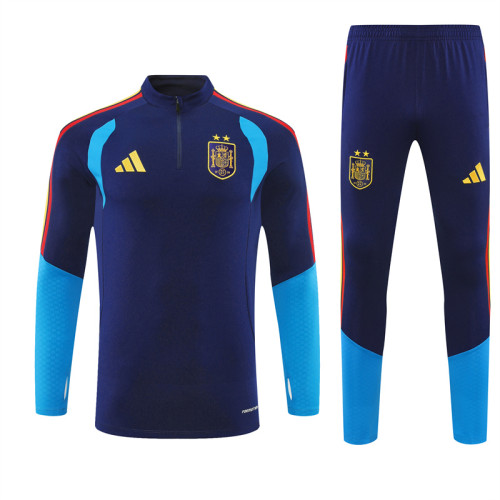 2026 Spain Half-zip Training Suit