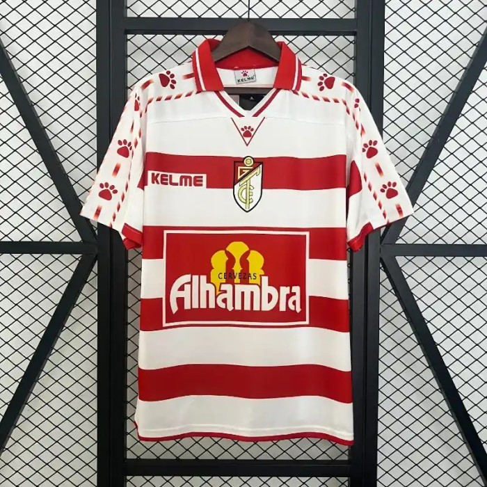 Granada 1997-98 Retro Home Soccer Jersey - Fan Version