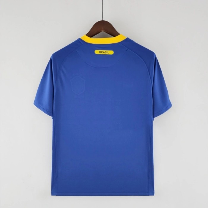 Brazil 2010 Retro Away Soccer Jersey - Fan Version