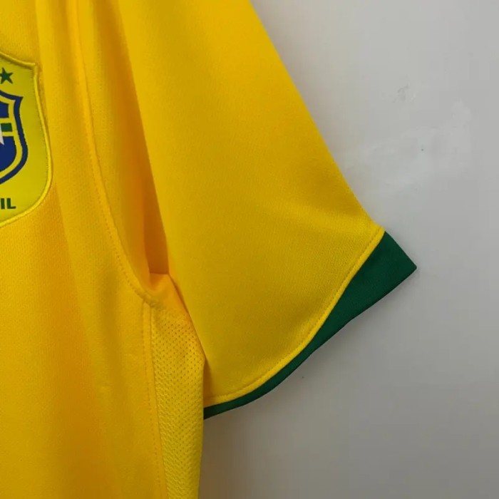 Brazil 2006 Retro Home Soccer Jersey - Fan Version