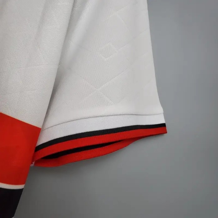 AC Milan 1993-94 Away Retro Soccer Jersey - Fan Version