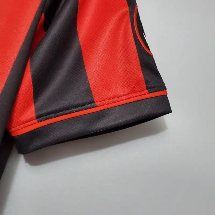 AC Milan 1996-97 Home Retro Soccer Jersey - Fan Version