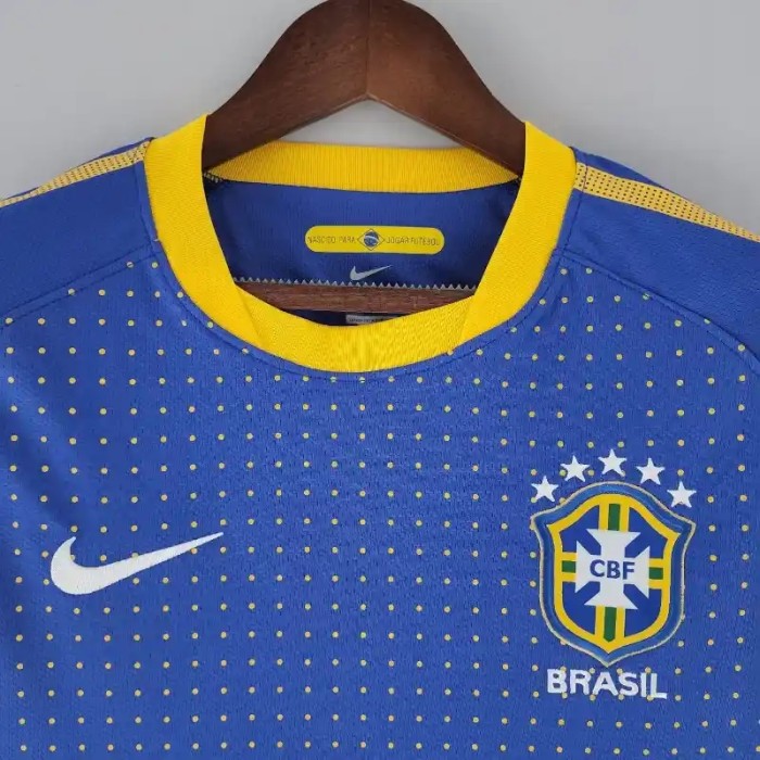 Brazil 2010 Retro Away Soccer Jersey - Fan Version