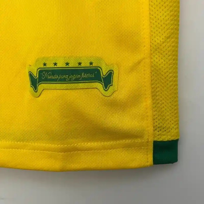 Brazil 2006 Retro Home Soccer Jersey - Fan Version