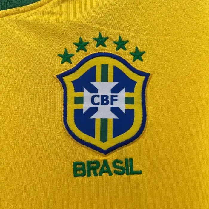 Brazil 2010 Retro Home Soccer Jersey - Fan Version