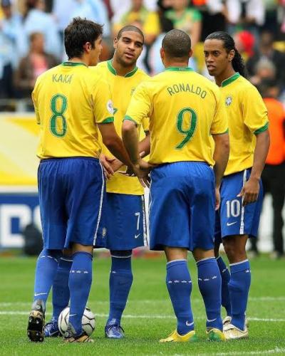 Brazil 2006 Retro Home Soccer Jersey - Fan Version