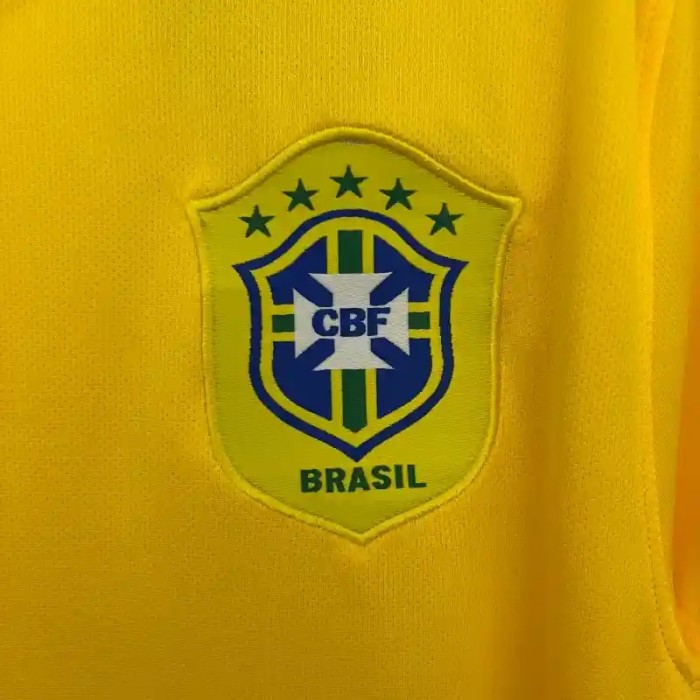 Brazil 2006 Retro Home Soccer Jersey - Fan Version