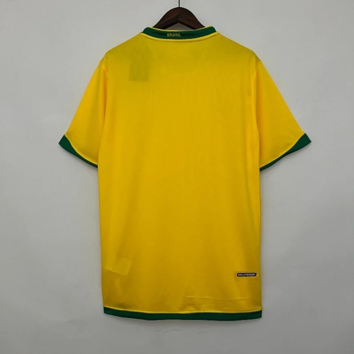 Brazil 2006 Retro Home Soccer Jersey - Fan Version