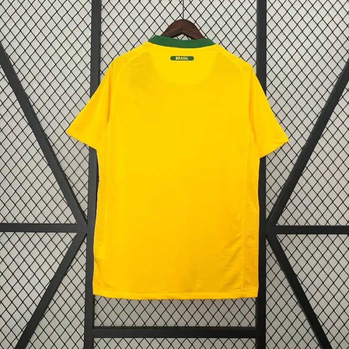Brazil 2010 Retro Home Soccer Jersey - Fan Version
