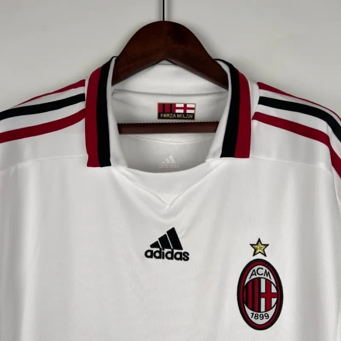 AC Milan 2009-10 Home Retro Soccer Jersey - Fan Version