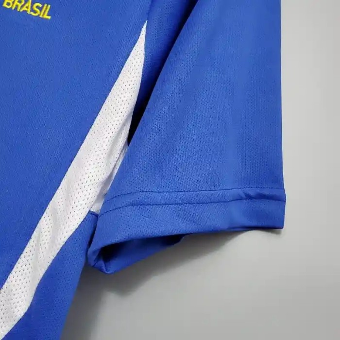 Brazil 2002 Retro Away Soccer Jersey - Fan Version