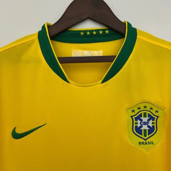 Brazil 2006 Retro Home Soccer Jersey - Fan Version