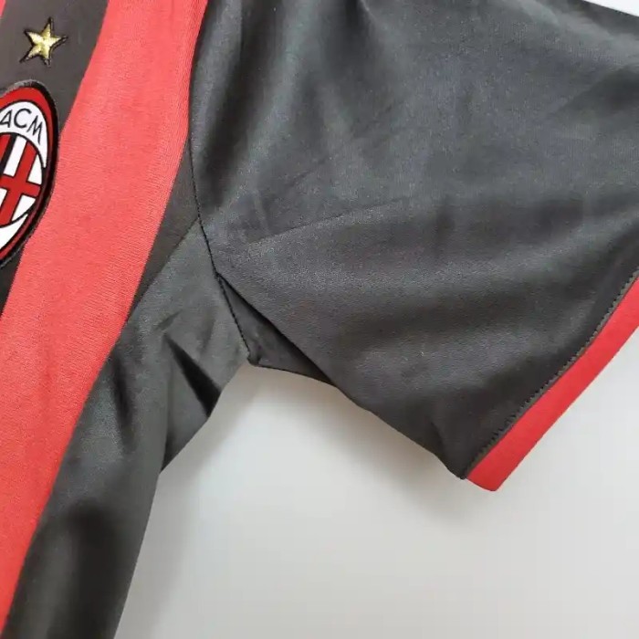 AC Milan 2009-10 Home Retro Soccer Jersey - Fan Version