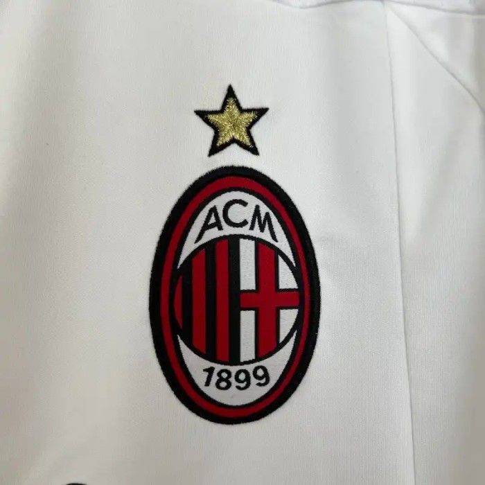 AC Milan 2007-08 Away Retro Soccer Jersey - Fan Version
