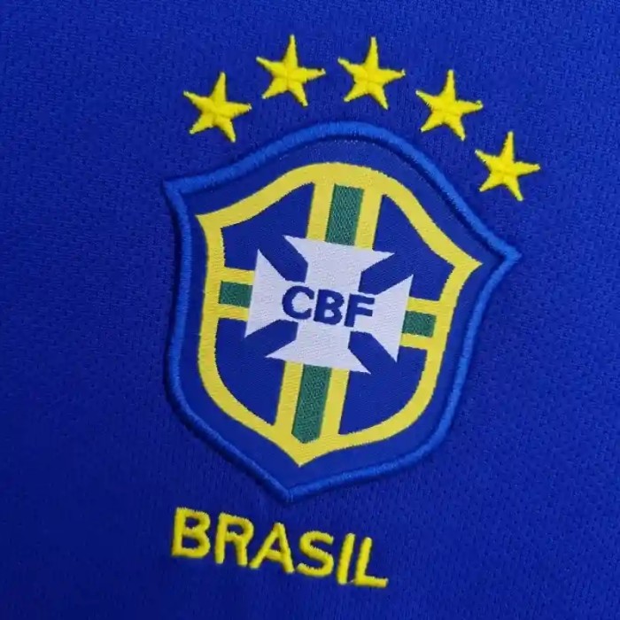 Brazil 2004 Retro Away Soccer Jersey - Fan Version