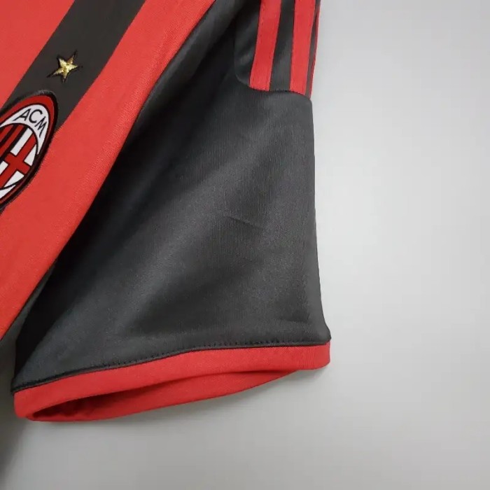 AC Milan 2009-10 Home Retro Soccer Jersey - Fan Version