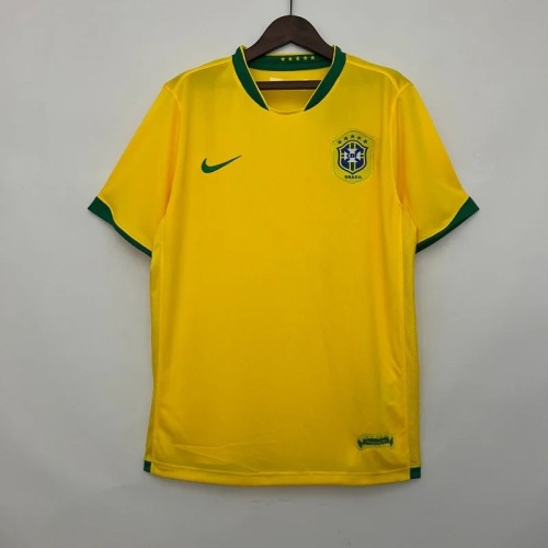 Brazil 2006 Retro Home Soccer Jersey - Fan Version
