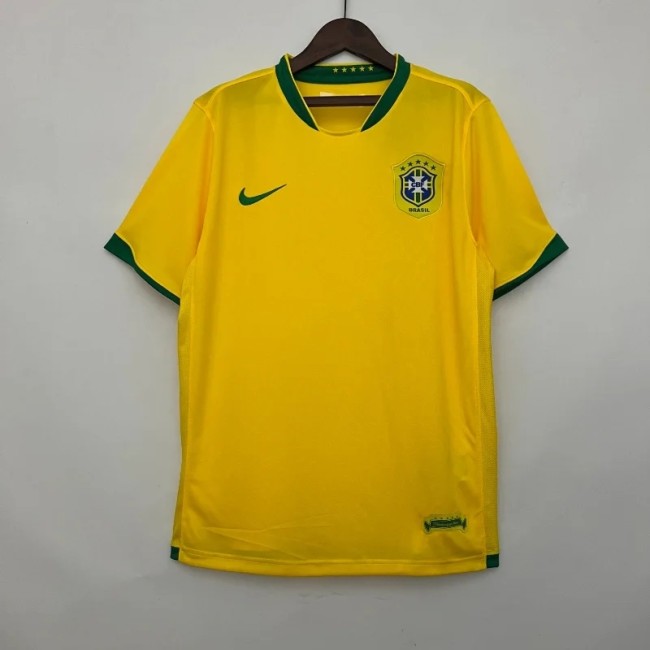 Brazil 2006 Retro Home Soccer Jersey - Fan Version