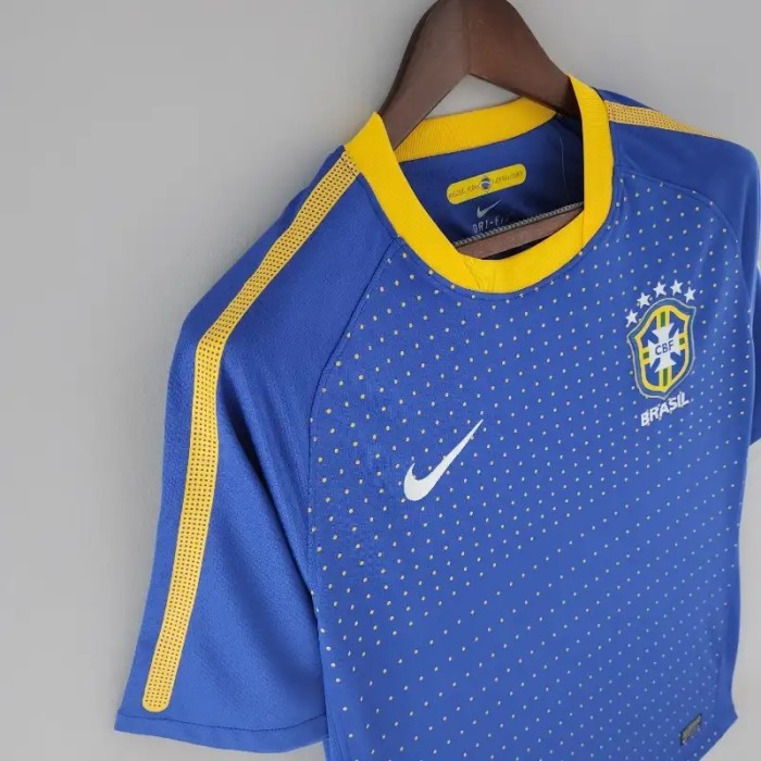 Brazil 2010 Retro Away Soccer Jersey - Fan Version