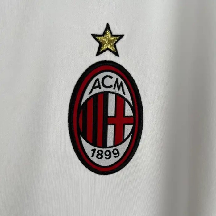 AC Milan 2009-10 Home Retro Soccer Jersey - Fan Version