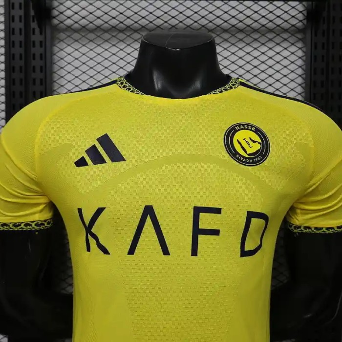 Al Nassr 26/27 Home Soccer Jersey - Player Version