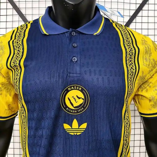 Al Nassr 27/28 Home Soccer Jersey - Player Version