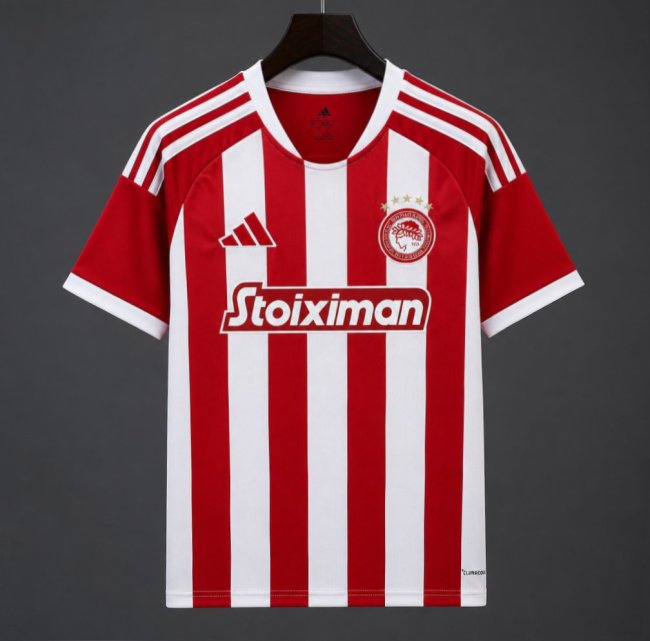 Olympiacos 26/27 Home Soccer Jersey - Fan Version