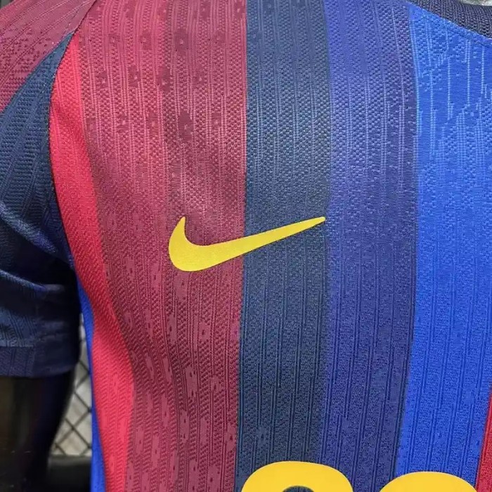 Barcelona 26/27 Home With GOLF Soccer Jersey- Player Version