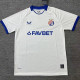 2025/26 Dinamo Zagreb Away White Fans Soccer Jersey   萨格勒布迪纳摩