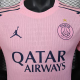 2025/26 PSG Third Pink Player Version Soccer Jersey