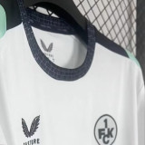 2025/26 Kaiserslautern Away White Fans Soccer Jersey 凯泽斯劳滕