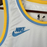 Lakers DONCIC #77 White Retro NBA Jerseys