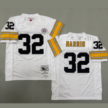 HARRIS #32 Men's Pittsburgh Steelers Retro NFL Jersey 钢人