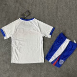 2025/26 England Home White Kids Soccer Jersey