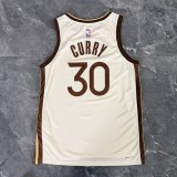 2026/27 Warriors CURRY #30 Beige City version NBA Jerseys