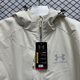 2025 UA Velvet Thickened Warm Khaki Outdoor Jacket #F4加绒冲锋衣