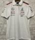 2024/25 Mercedes AMG Petronas F1 White Team POLO T-Shirt (有领)
