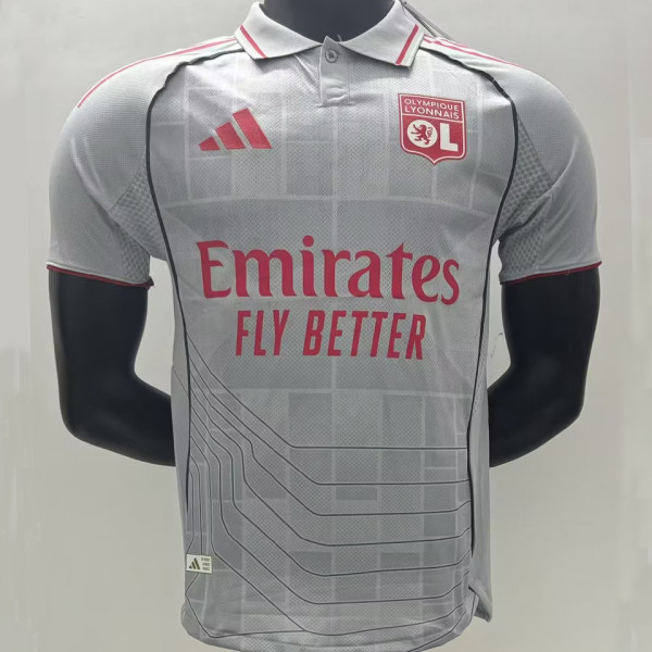 2025/26 Lyon Third Player Version Soccer Jersey