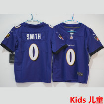 SMITH #0 Baltimore Ravens Kids NFL Jersey 乌鸦