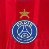 2025/26 PSG 1:1 Quality Third Red Fans Soccer Jersey