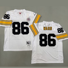 WARD #86 Men's Pittsburgh Steelers Retro NFL Jersey 钢人