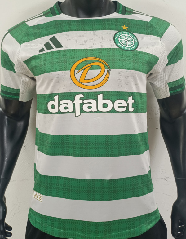 2025/26 Celtic Home Player Version Soccer Jersey