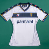 2002/03 Parma Away White Retro Soccer Jersey