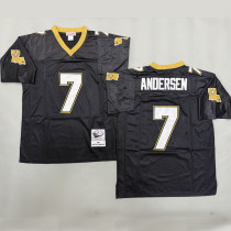 ANDERSEN #7 Men's New Orleans Saints Retro NFL Jersey 圣徒