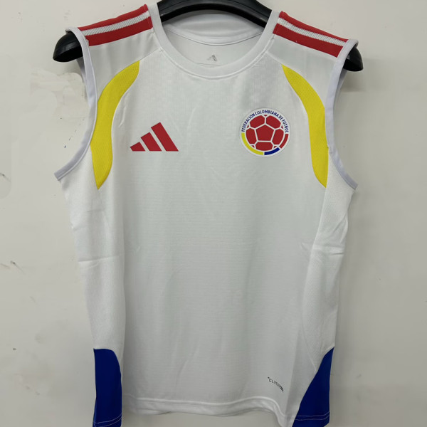 2026/27 Colombia White Vest Training Jersey