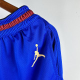 2025 Nuggets Blue NBA Cotton Pants