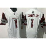 SAMUEL SR #1 Men's Washington Commanders NFL Jersey 指挥官  (3代）