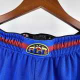 2025 Nuggets Blue NBA Cotton Pants