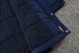 2024/25 Italy Sapphire Blue Cotton Jacket